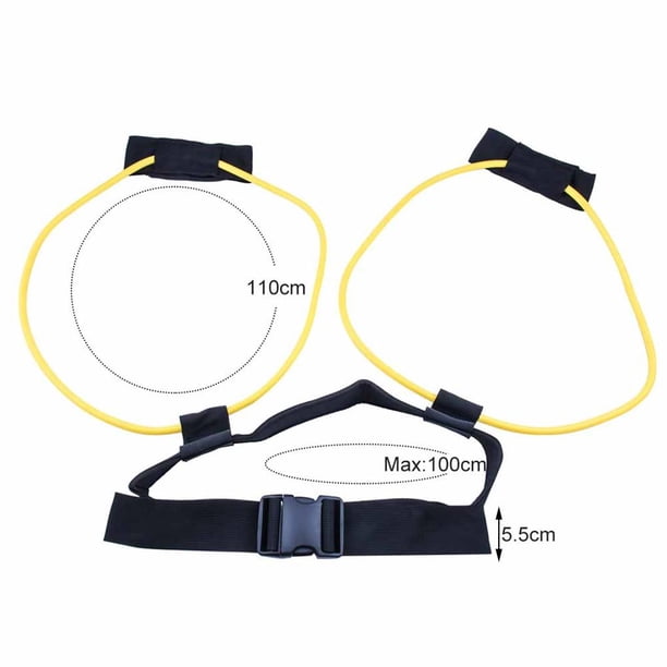 Bands Bounce Trainer Cuerda Elástica Para Tirar Squat Bandas De Resistencia Ajustar El Cinturón De La Cintura Entrenamiento De La Agilidad De La Fuerza De La Pierna Vogacara OD008489-00