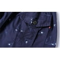 thumbnail image 6 of Sngxgn Men's Dress Shorts Flat Front Lightweight Casual with Pockets(Blue,XXXL), 6 of 6