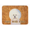 thumbnail image 1 of Carolines Treasures SS4878RUG Bichon Frise Wipe Your Paws Machine Washable Memory Foam Mat, 1 of 4