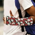 thumbnail image 4 of COEQINE Christmas Holly Arm Cast Cover Arm Wrist Elbow Protection Cover Size L Hand Cover for Shower Breathable Cast and Bandage Protector Christmas Gifts for Kids Girls, 4 of 7