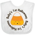 thumbnail image 3 of Inktastic First Halloween Candy Corn Boys or Girls Baby Bib, 3 of 4