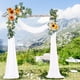 thumbnail image 4 of Botín Floral Macarena Decoración de Fondo de boda Blanco amarillo, 4 of 7