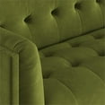 thumbnail image 5 of Pemberly Row Mid-Century Contemporary Velvet Sofa in Olive Finish, 5 of 5