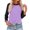 Purple-1, variant on Long Sleeve Tops for Womens Baseball Style Raglan Tshirts Casual Color Block Tees Workout Jersey Loose Fit Shirts
