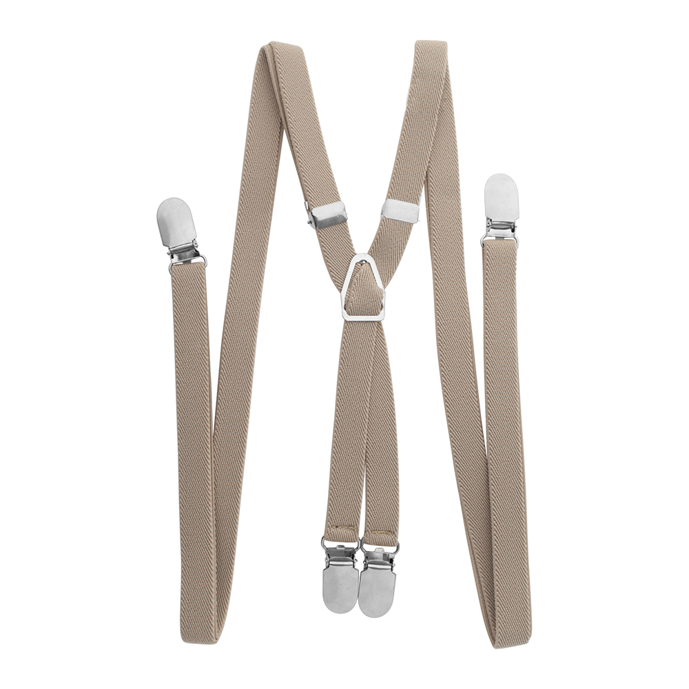 TopTie Men's Skinny Suspenders 1/2"inch (1.5CM) XBack Clip Suspenders