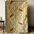 thumbnail image 5 of Summer Clearance 2025! PRETXORVE Quilt, Summer Quilt, -friendly Plain Printed Washed Summer Quilt Ventilation Quilt, 5 of 6