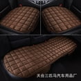 thumbnail image 3 of Plush Fabric Car Seat Cover Front Rear Cushion Breathable Protector Mat Pad Auto Accessories Universal Size, 3 of 7