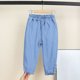 thumbnail image 3 of Odeerbi 1-6 Años Niñas Primavera Verano Pantalón Vaquero Con Perlas Pantalón Vaquero Con Perlas Pantalón Vaquero Vaquero Suelto de Exterior, 3 of 3