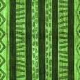 thumbnail image 1 of Ahgly Company Indoor Square Abstract Green Modern Area Rugs, 7' Square, 1 of 4