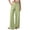 BH34_Mint Green, variant on Wide Leg Dress Pants for Women Pull on Elastic Stretchy Work Pants High Waisted Casual Slacks with Pockets Mint Green S