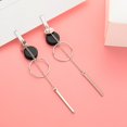thumbnail image 1 of 2020 coreano largo declaración geométrica triángulo borla pendientes colgantes para mujer pendientes joyería de moda Oorbellen Brincos Tan Jianjun unisex, 1 of 2
