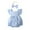 Blue, variant on Wxirdiow Rompers for Toddler Girl Baby Girl Clothes Newborn Romper Dress Infant Lace Ruffle Sleeveless Summer Outfits with Headband Beige Size,3-6 Months