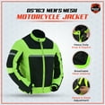 thumbnail image 2 of Daniel Smart Men Mesh Motorcycle Jacket Riding Air Motorbike Jacket Biker CE Armored Breathab, 2 of 7