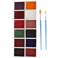 thumbnail image 1 of Face Painting Palette, Easily  Prevent Fading Face Body Paint Bright  For Cosplay For Children, 1 of 8