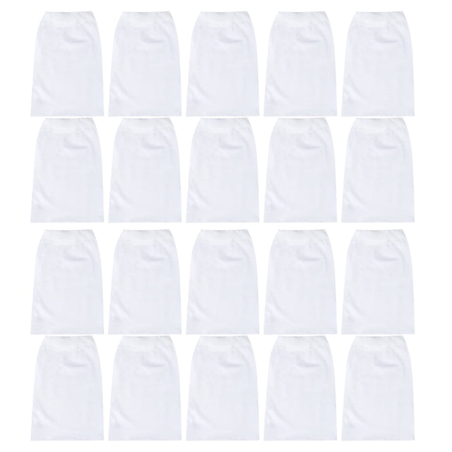 20 Piece Pool Socks Fine Mesh for Swimming Pool Spa Filter Durable Non- 20PCS