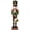 Green Drummer, variant on Clever Creations Green Drummer 12 Inch Traditional Wooden Nutcracker, Festive Christmas Décor for Shelves and Tables