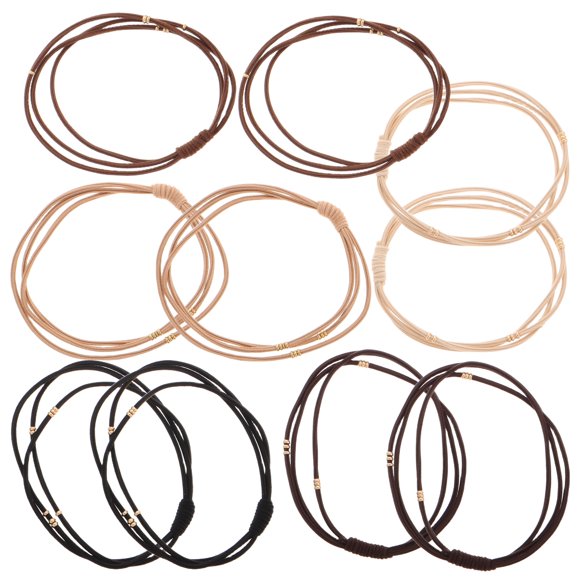 HEALEEP 10Ud Cintas Para Con Doradas Elasticidad Y Triple Para Mujer