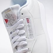 Reebok Womens Princess Sneakers White Size 7 Comfortable Classic Athletic Shoes