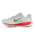 thumbnail image 2 of Nike Men's Vomero 18 Platinum Tint Siren Red Light Smoke Grey Metallic Pewter Shoes, from StockX, 2 of 5
