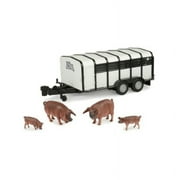 Ertl Big Farm 1:16 Hog Trailer With Hogs