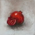 thumbnail image 3 of Nichols, Liz 15x15 Black Modern Framed Museum Art Print Titled - Painted Fruit I, 3 of 5