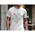 thumbnail image 5 of Best Dad Ever Hands Down T-Shirt – Colorful Handprint Father’s Day Tee from Kids, Cute Family Gift Shirt for Dad, Grandpa, or Stepdad, 5 of 7