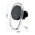 thumbnail image 3 of Wal-mart Deals Viflosae Car Wireless Charger Magnetic Charging 15W Fast Charging Strong Adsorption 360° Rotation Adjustment Suitable For Mobile Phones That Support Wireless Charging Summer Clearance, 3 of 9