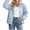 Light Blue, variant on Lyrcatrment Womens Reversible Rain Jacket Stand Collar Long Sleeve Rain Coats Drawstring Hem Zip up Hiking Running Jackets(X-Large,Wine)