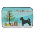 thumbnail image 1 of Carolines Treasures CK3820DDM Black Chug Christmas Tree Dish Drying Mat, 1 of 1