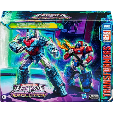 Hasbro Transformers Legacy Collectible Child Action Figure, Plastic, 2 Pack