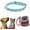 Blue, variant on Dog Collar, Cat Collars Spiky Studded Puppy Collar Boy Stud Rivet Pu Leather Mushroom Adjustable for XSmall Small Medium Breed 1Pack