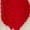 Red, variant on Cozy Oversized Heart Print Zipper Cardigan for Fall and Winter - Long Sleeve Soft Jacket for Women