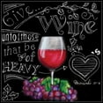 thumbnail image 2 of Knold, Donna 26x26 White Modern Wood Framed Museum Art Print Titled - Wine Toasts IV, 2 of 4