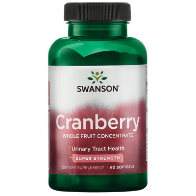 Swanson Cranberry Whole Fruit Concentrate - Super Strength 420 mg 60 Sgels