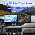 thumbnail image 6 of ZWNAV Dual 9.1 inch Screen Car Radio For Audi A6 A7 2012-2015 Android 15 Multimedia Player GPS Navigation Auto DSP Stereo Host, 6 of 12