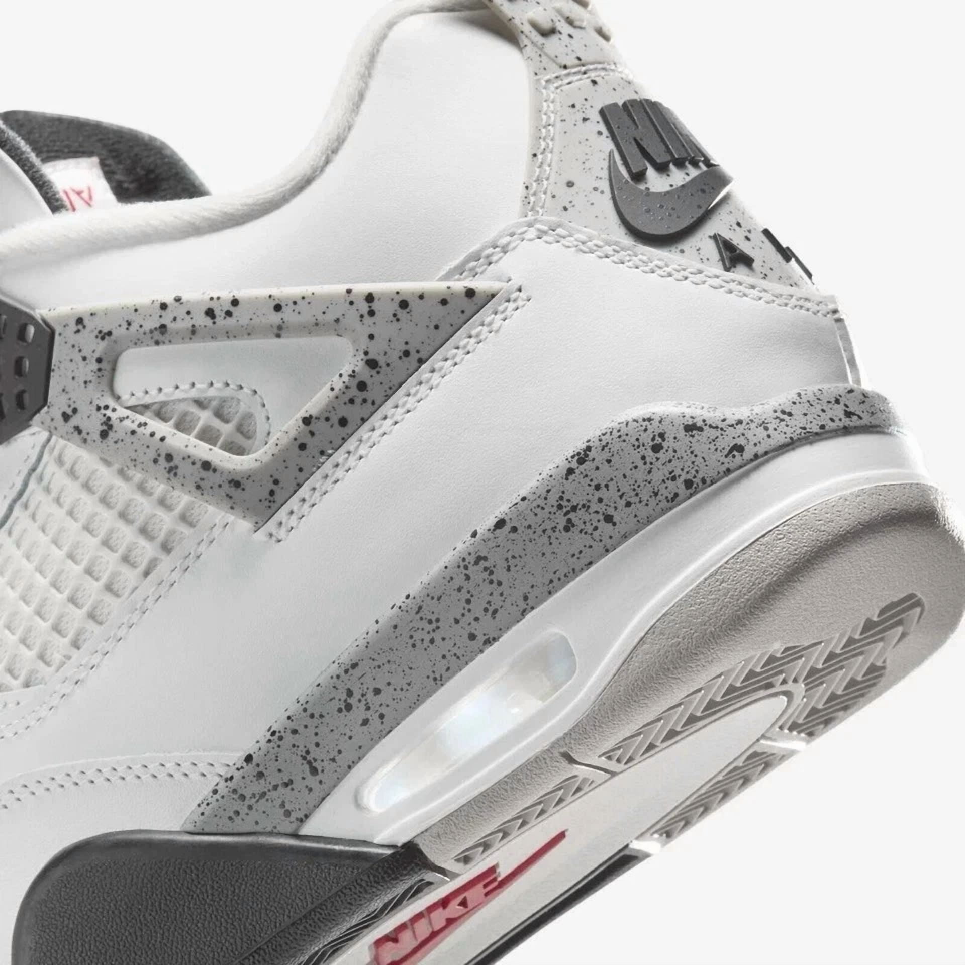 靴 28.5 Nike AirJordan 4 White/Cement(2025) Jordan 4 Retro White Cement (2025) Men's - FV5029-100 - US