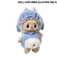 thumbnail image 5 of Para 17cm Accesorios Mini Kawaii Ropa Muñecas No (Shark) Azul, 5 of 7