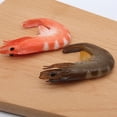 thumbnail image 4 of SPRING PARK 1pc Simulation Prawn Exquisite Detail Keychain Pendant DIY Decoration, High Simulation Food Prawn Model Dollhouse Toy for Kitchen Scene, 2.95", 4 of 7