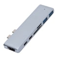 thumbnail image 4 of Hub USB, Interface Multimédia Haute Définition Adaptateur USB Multiport pour, 4 of 8