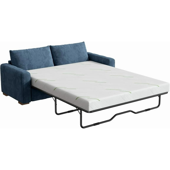  YANGLI 4 Inch Full Gel Memory Foam Sofa Mattress | Removable Washable Cover, Multi-Use for Sofa Beds, RVs & Guest Rooms, CertiPUR-US Certified