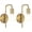 Gold, variant on Modern Wall Sconce, Minimalist Industrial Wall Lamp Fixture for Bedroom Bedside, Hallway, Living Room, Staircase Lighting, E26 Base, Bulb Not Included Gold