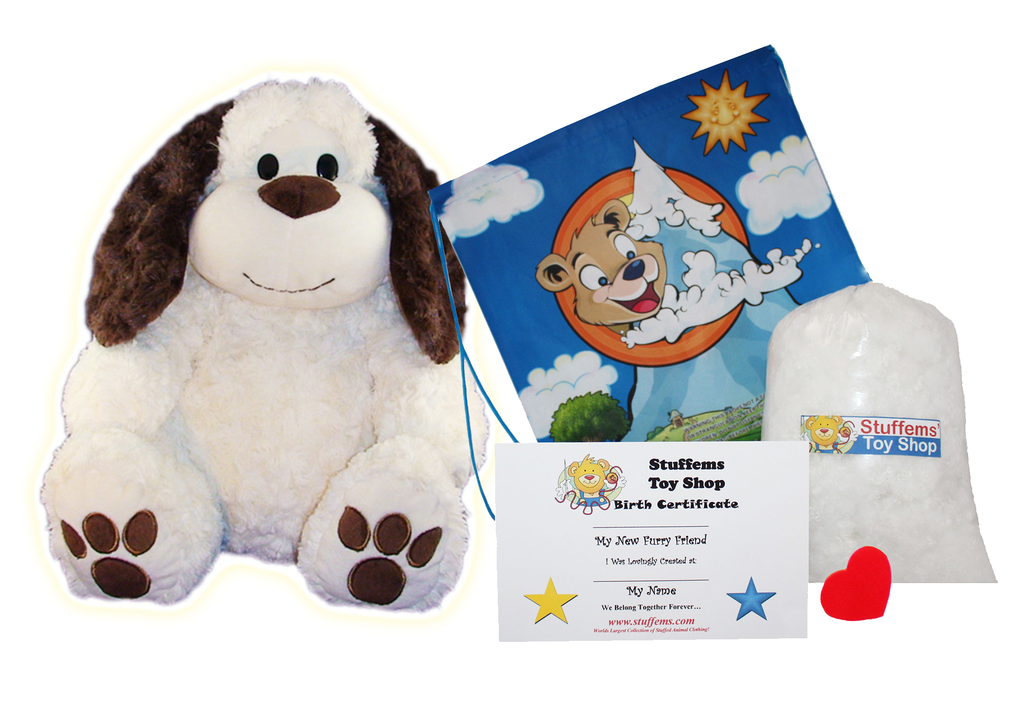 make your own dog plush