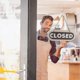 thumbnail image 2 of Open/closed Sign,wooden Door Plaque,wooden Shop Door Sign Double,sided Hanging Sign-yvan, 2 of 2