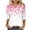B, variant on Luxalzxs Womens Valentine's Day Shirts Crewneck 3/4 Length Sleeve Oversized Tops Cute Love Heart Graphic Tees Dressy Casual Blouse