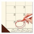 thumbnail image 3 of EcoTones Recycled Monthly Desk Pad Calendar, 22 x 17, Moonlight Cream Sheets, Brown Corners, 12-Month (Jan to Dec): 2026 | Bundle of 5, 3 of 4
