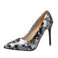 thumbnail image 2 of Zapatos de mujer Moda Flores Pájaros Patrón Minimalista Punta puntiaguda Sexy Tacones altos Sandalias Wmkox8yii  hj789, 2 of 9