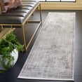 thumbnail image 2 of SAFAVIEH Platinum Coretta Abstract Runner Rug, Grey/Dark Grey, 2'2" x 8', 2 of 6