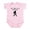 Petal Pink, variant on CafePress - My Dad Is A Bigfoot Body Suit - Baby Light Bodysuit, Size Newborn - 24 Months