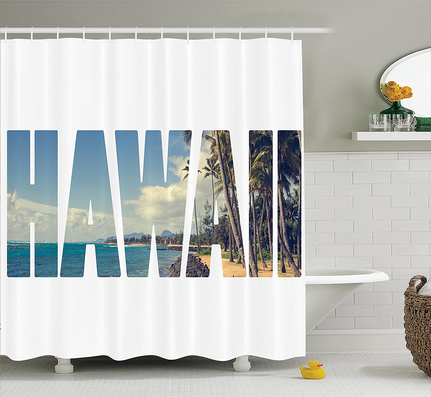 Details about   4th of July Shower Curtain Cartoon Fireworks Print for Bathroom 