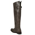 thumbnail image 3 of Breckelles Rider-82 New Women Crinkle Leatherette Round Toe Riding Thigh High Boot, 3 of 6